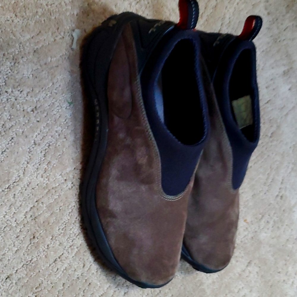 MERRELL Gunsmoke Men's Suede Winter Moccasins in great condition